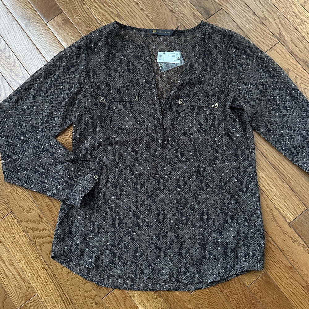 NWT Outback Red Blouse